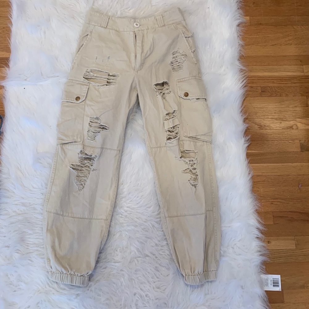 LF Carmar Light Sand Cargo Pants